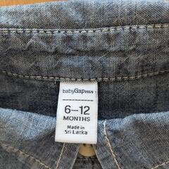 GAP デニム カバーオール つなぎの画像