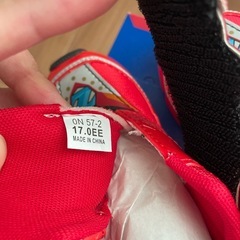 ウルトラマンZ新品シューズ　17センチの画像