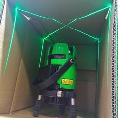 タジマ ZEROGS グリーンレーザー墨出し器【市川行徳店】【店頭取引限定】【中古】管理番号：IT7LCRSDQIYEの画像
