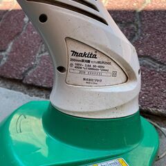 makita／マキタ　コード式・草刈り機　100V　中古・故障品の画像