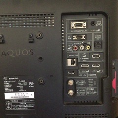 シャープ　AQUOS 液晶テレビ　19インチの画像