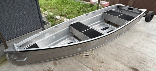 【千葉県佐倉市発】カラマス K320 11ft アルミボート 11フィート 引き取り限定　綺麗な船体