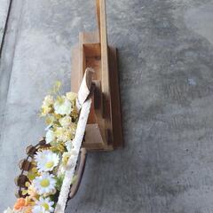花台、木枠の画像