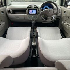 【総額37.8万】車検２年付　スズキ　アルトエコ　低燃費！　白　フルセグナビ付の画像