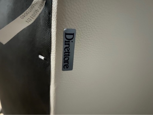【美品】カリモク限定店ブランド Direttore 2人掛けソファ 北欧風 アイボリー