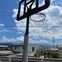 譲ります！屋外バスケットゴールの画像