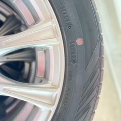中古タイヤ& ホイールセット４本の画像