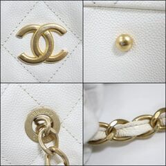 kt12546tm【CHANEL】マトラッセ　チェーントート30 　トートバッグの画像