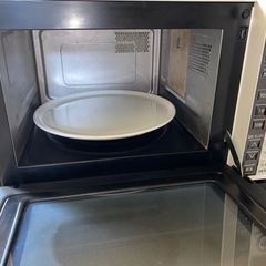 日立 電子レンジ ホワイトの画像