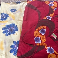 浴衣4点　帯　ポーチ付きの画像