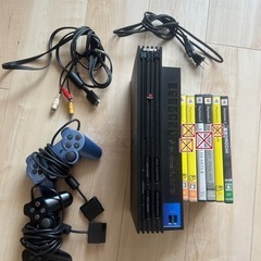 playstaion2 本体＋ソフト＋メモリーカード