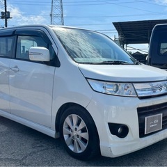【支払総額15.8万円】ワゴンRスティングレーターボ車検令和9年8月機関良好 フルセグTV 人気のパールホワイト！の画像