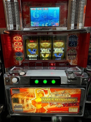 実機 メガミリオネア ヴィーナスver  