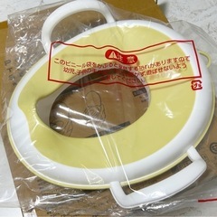 未使用 トイレトレーニング 補助便座の画像