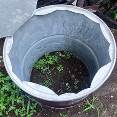 ドラム缶リメイクプランター
の画像