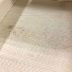 【ジャングルジャングル深井店】キャビネット　ハート　ホワイト　収納　家具　子供　クリーニング済　堺市　深井　【FU2576】の画像
