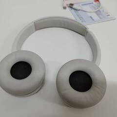 SONY WH-CH520 ワイヤレスヘッドホン/ホワイトの画像