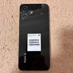 Xiaomi Redmi 12 5G XIG03 ミッドナイトブラック　極美品 スマホの画像