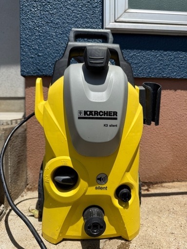 K3 Silent 高圧洗浄機　ジャンク ケルヒャーK3 サイレント高圧洗浄機ジャンク通電確認済み本体