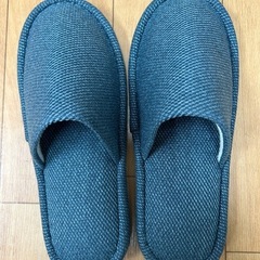 アスクル　オリジナル外縫いスリッパ 5足セット（おまけで中古2足）の画像