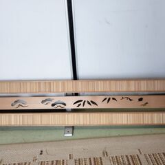 松竹梅 欄間 らんま 建具 古民家　/UJ-1313 1Fの画像