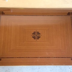 座卓 ローテーブル 幅90×奥行60×高さ30cm 裏ベニヤめくれ格安の画像