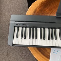 店頭引き渡し 中古 yamaha ヤマハ P-45B デジタルピアノ 電子ピアノ セットの画像