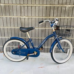 ヘルメット付き ASAHI アサヒ 18インチ 子供用 自転車 ブルーの画像