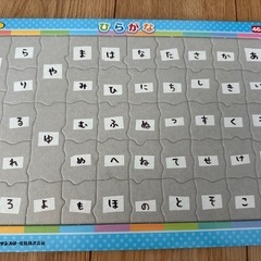 アンパンマン　ひらがなパズル　欠品ありの画像