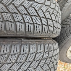 値段相談可能バリ溝冬タイヤアルミセット185/65R15の画像