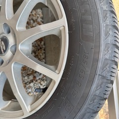 値段相談可能バリ溝冬タイヤアルミセット185/65R15の画像