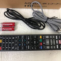 シャープ アクオス 4B-C10EW3 ブルーレイレコーダー 2024年製の画像