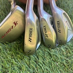 YONEX　NANOV Jr ジュニア　ゴルフクラブ　7本　セットの画像