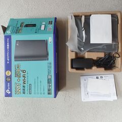デュアルバンド　ギガビット　WiFi6 ルーターの画像
