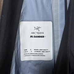 ARC'TERYX (アークテリクス) ×JIL SANDER GORE-TEX PANTS WITH BIB×ジル サンダー ゴアテックス ビブ付きパンツ ブラックの画像
