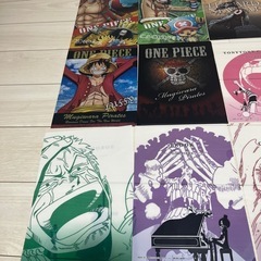 ONE PIECEクリアファイル12枚の画像