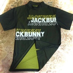 新品未使用品　ジャックバニー　モックネックシャツ半袖の画像