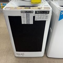 J2041【リユースのサカイ柏店】SHRAP　シャープ　6.0kg 全自動洗濯機　ES-GE6F-T　2021年製　動作確認済み、クリーニング済みの画像