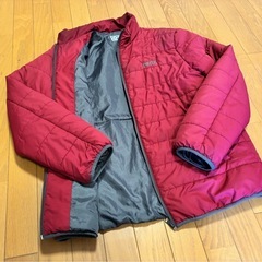 DISCUS ATHLETIC ディスカス　ダウンジャケット　ワインレッド　赤の画像