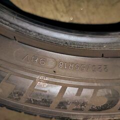 225/55R18 サマータイヤ2本の画像