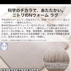 N ウォーム ウレタン　ラグ/カーペットの画像