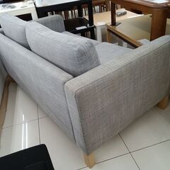 ★リユースのサカイ日立店★HJ7422 IKEA ソファ グレー H84×D87×W164 クリーニング済み の画像