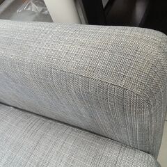 ★リユースのサカイ日立店★HJ7422 IKEA ソファ グレー H84×D87×W164 クリーニング済み の画像