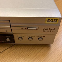ビデオデッキ　VHSの画像