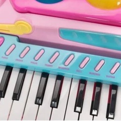 【新品】　うたおう♪ クールスター キーボード ピンクの画像