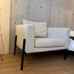 IKEA コアルプ　1人掛けソファ　生産終了品の画像