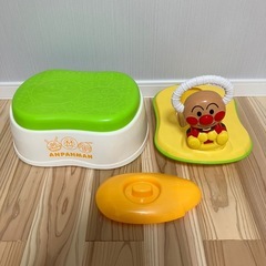 アンパンマンおまるから補助便座まで長く使える！6WAYおまる おしゃべり・メロディ付きの画像