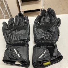 W2508-410 RSタイチ バイクグローブ ブラック NXT053 サイズL 中古の画像