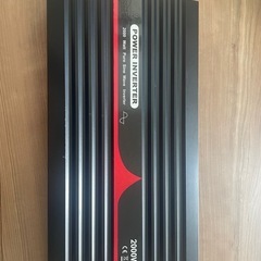 【美品】パワーインバーター　2000Wの画像