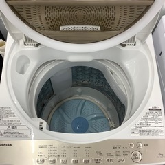 【6ヶ月間の動作保証付き】TOSHIBA洗濯機AW-6G8をご紹介しますの画像